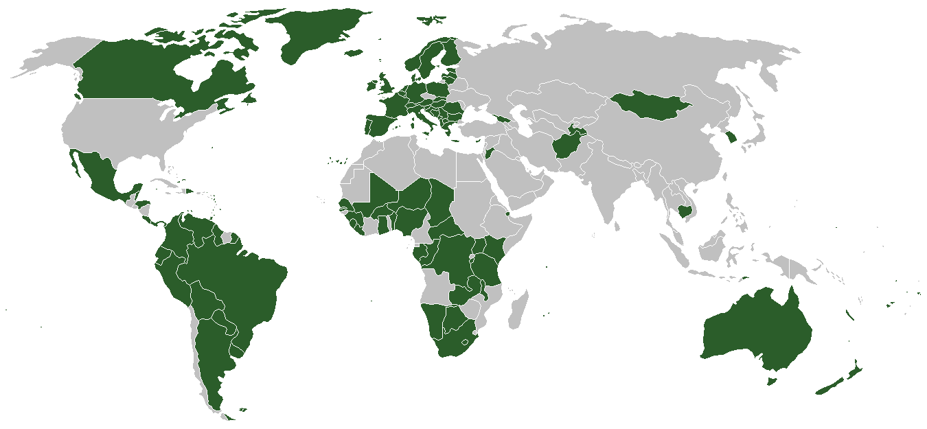 World Map States